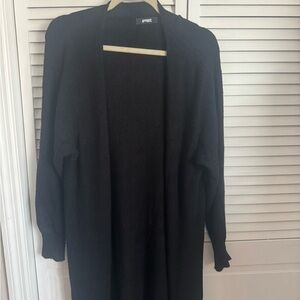 Apparis Black Knit Cardigan